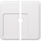 Ekena Millwork Lucan Architectural Grade PVC Ceiling Medallion, 34"OD x 3"ID x 11 3/4"C x 1"P, Two-Piece CMP34LN2-03000 - alternate 1